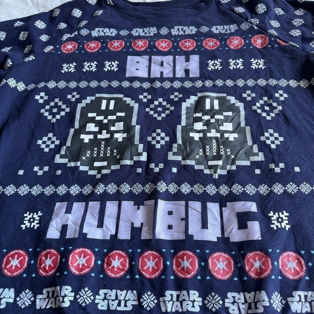 Star Wars bah humbug Christmas sweater - Picture 4 of 7